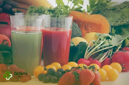 Фрукты, овощи, свежевыжатые соки